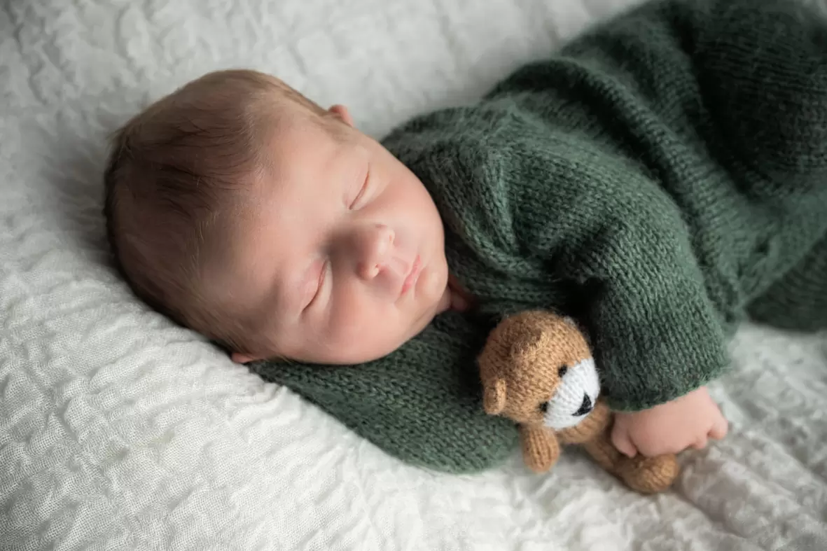 Newbornshooting_Twins_Grün